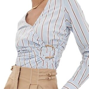 Veronica Beard Ozzie Top, size 0, New with Tags